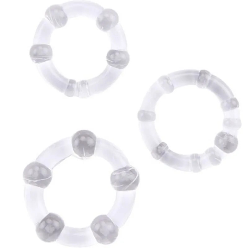 Titan Love - Beaded Penis Ring - Flesh