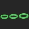 Triple Penis Ring - Silicone - Luminous