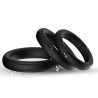 Triple Penis Ring - Silicone - Luminous