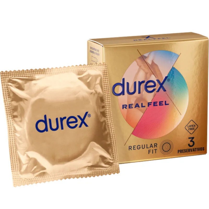 Kondoomid - Durex - Real Feel - 3 tk