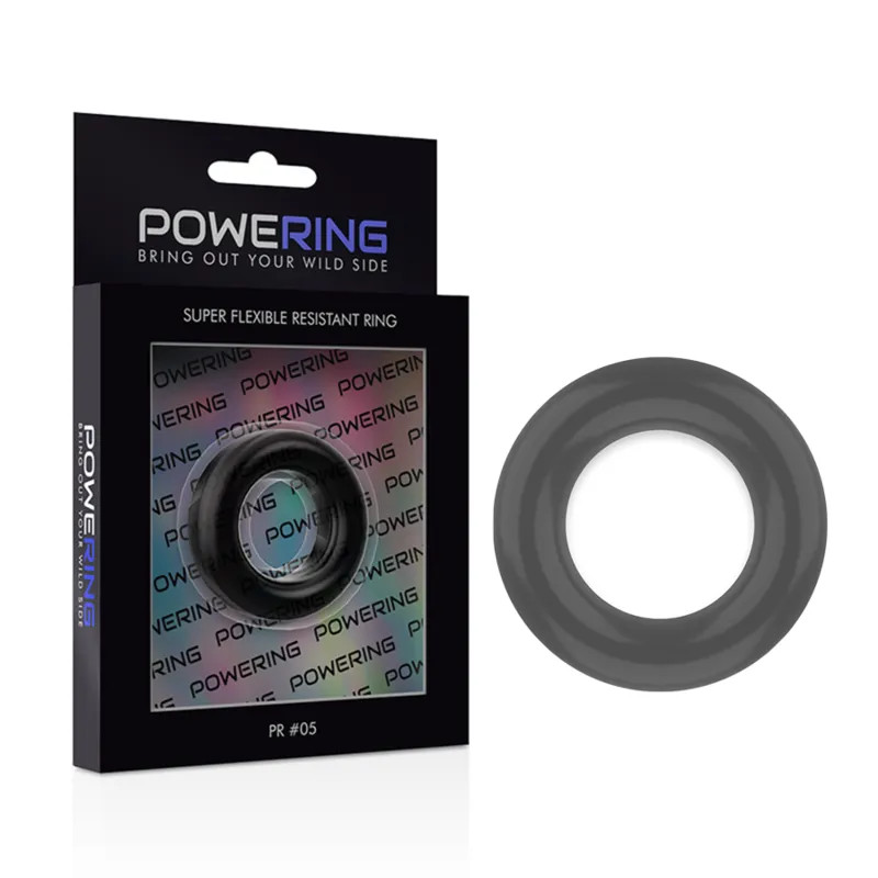 Flexible Penis Ring - Black