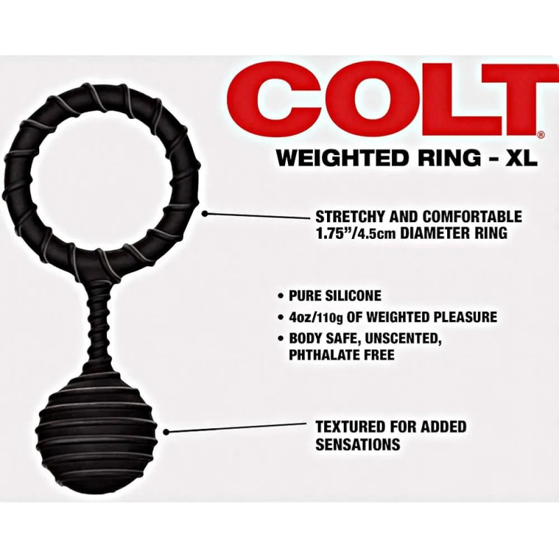 Colt Weighted - Penis Ring - XL