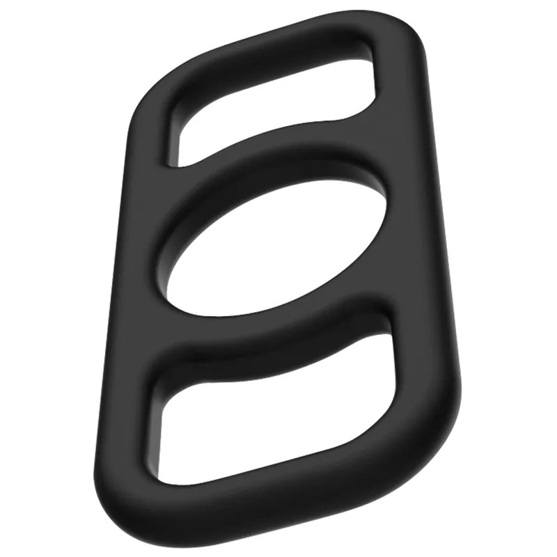 Cock Ring Set - 4 Pieces - Black