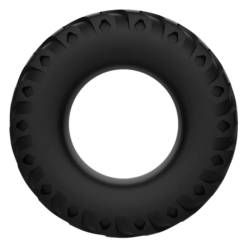 Cock Ring Set - 4 Pieces - Black
