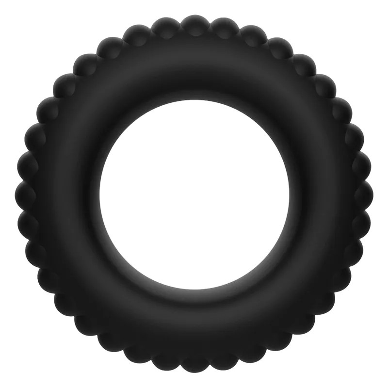 Cock Ring Set - 4 Pieces - Black