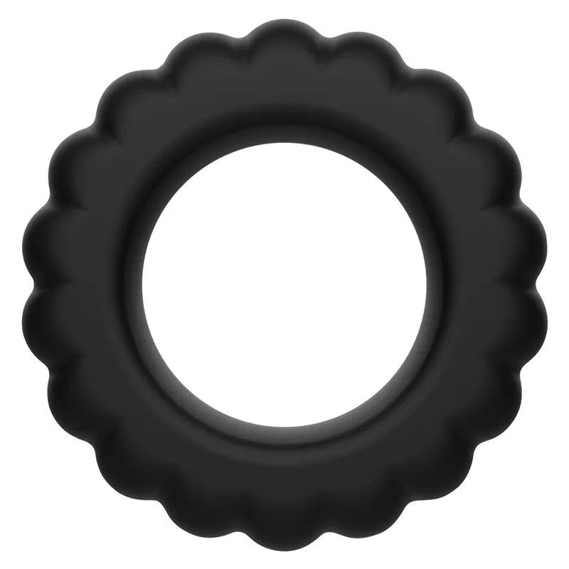 Cock Ring Set - 4 Pieces - Black