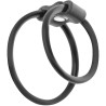 Duo Penis Rings Darkness - Black