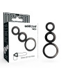 Cock Ring Set - Smoked - Black