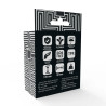 Cock Ring Set - Smoked - Black