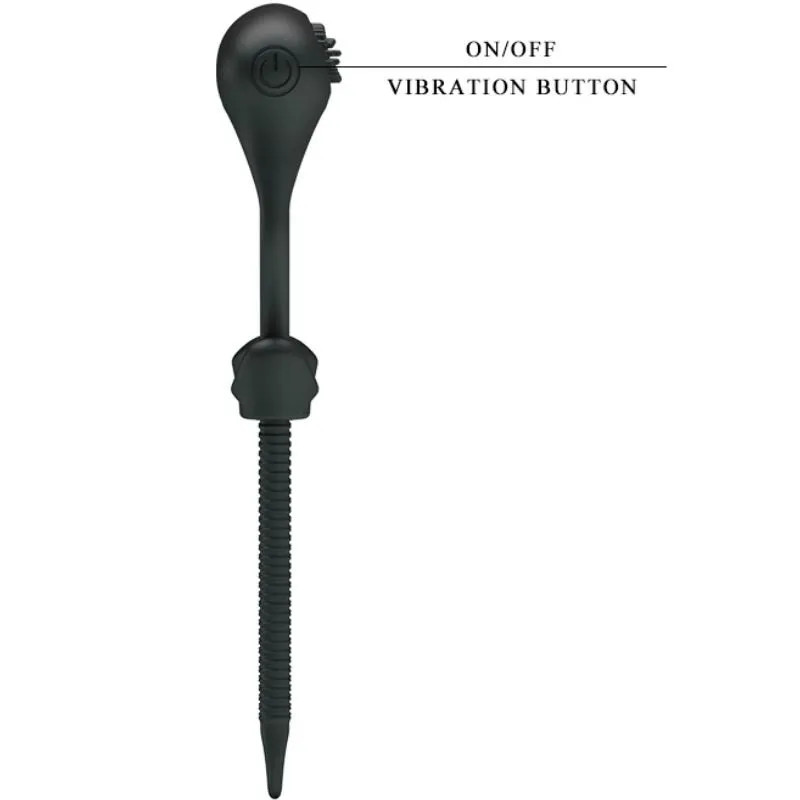 Penis Ring Pretty Love - Curitis Vibrator - Black