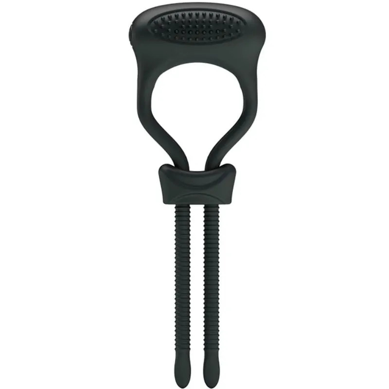 Penis Ring Pretty Love - Curitis Vibrator - Black