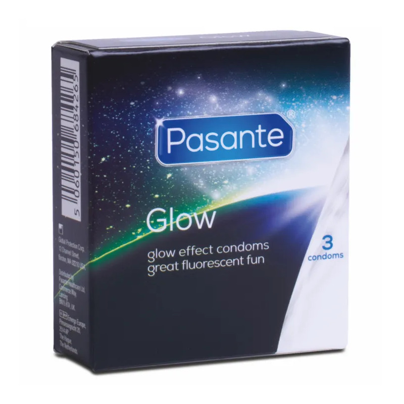 Helendavad Kondoomid - Pasante - 3 tk