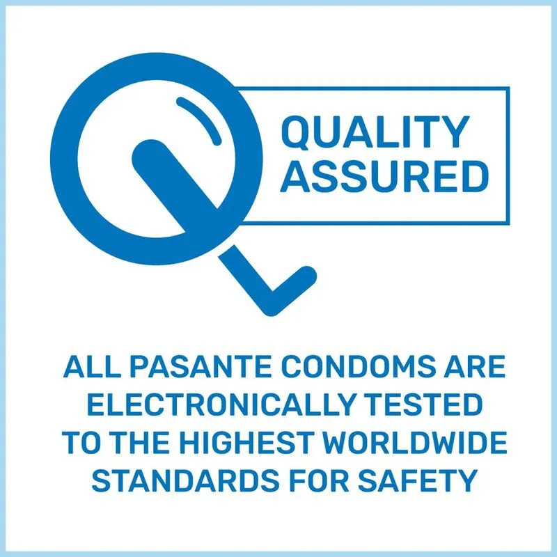 Paksendatud Kondoomid - Pasante - 3 tk
