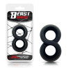 Double Penis Ring - Black