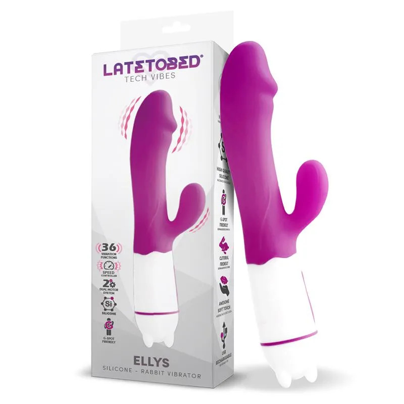 Silikoninen - Pupu - Vibraattori Latetobed - Ellys