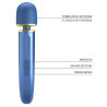 Wand Vibraattori Pretty Love - Blue