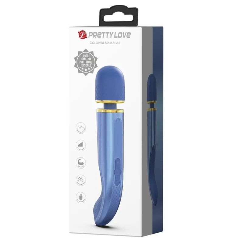 Wand Vibraattori Pretty Love - Blue