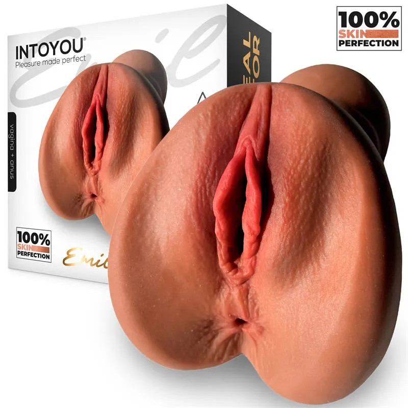 Realistinen Vagina ja Peräaukko Masturbaattori Intoyou - Emil