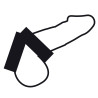 Double Flexible Cock Ring - Black