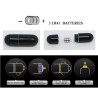 Vibrating Penis Ring & Rabbit Pretty Love - Black