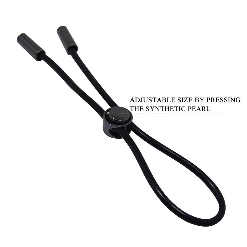 Adjustable Cock Ring - Black