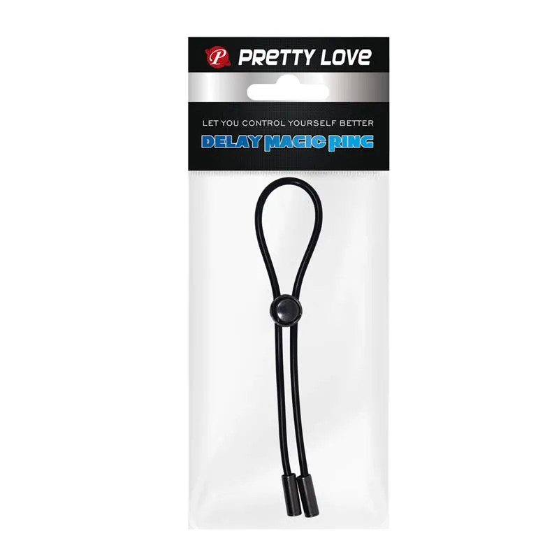 Adjustable Cock Ring - Black
