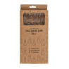 Glass Straw with Cleaning Brush 4 pcs