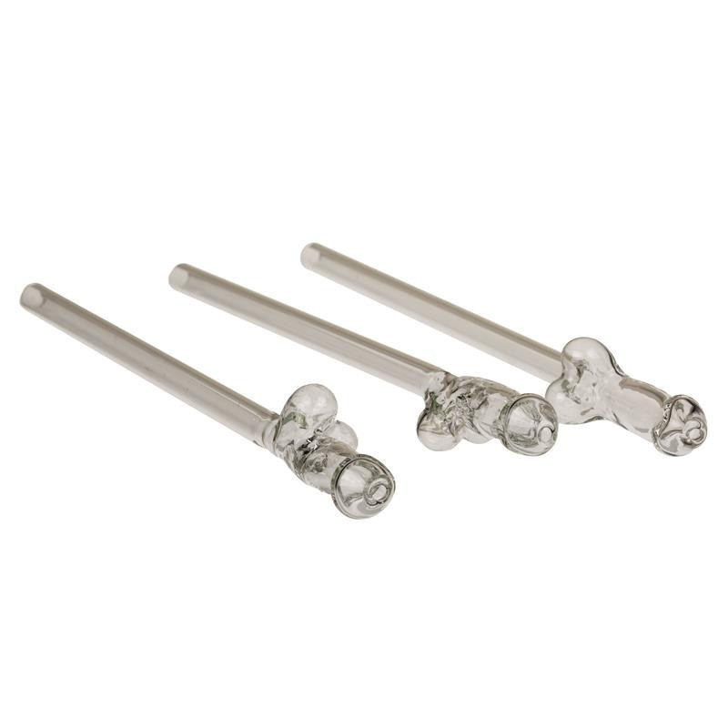 Glass Straw with Cleaning Brush 4 pcs