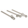 Glass Straw with Cleaning Brush 4 pcs