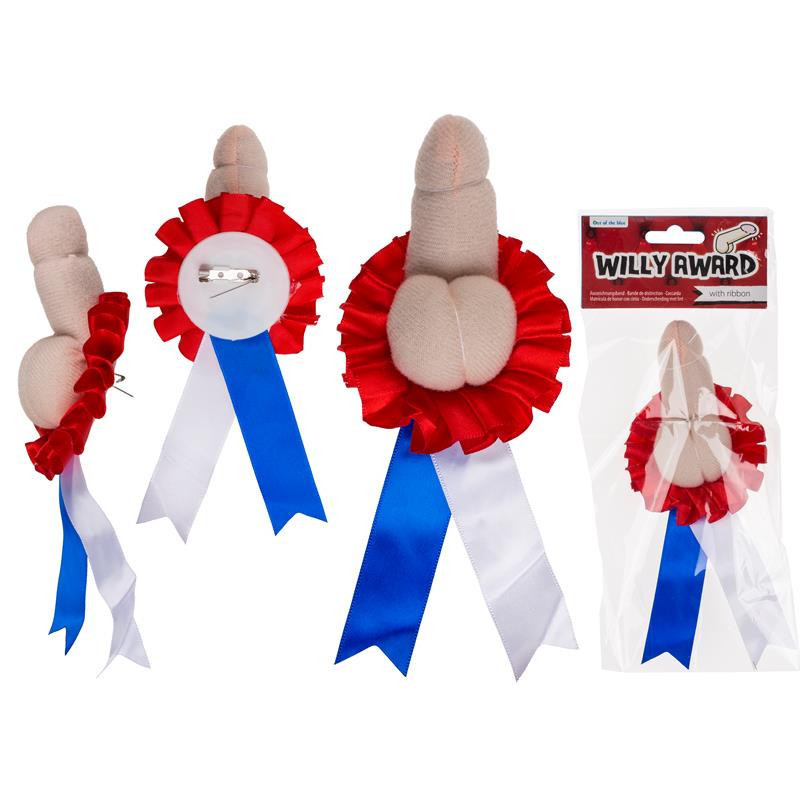 Award with Ribbon Penis 7.5 cm