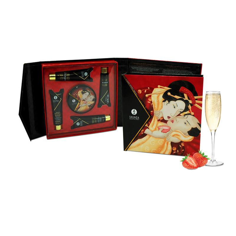 Intiiminen Hierontasetti - Shunga Geisha Secrets