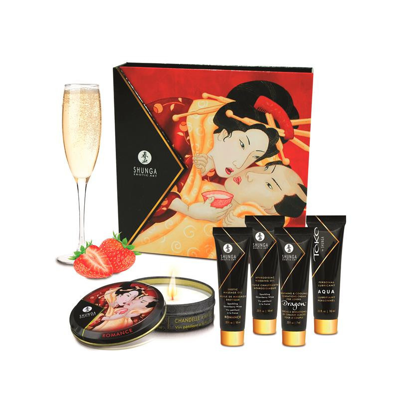 Intiiminen Hierontasetti - Shunga Geisha Secrets