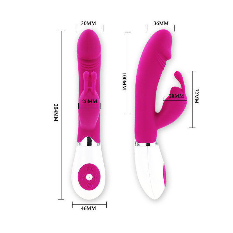 Jänkuvibraator Pretty Love - Gene - Pink