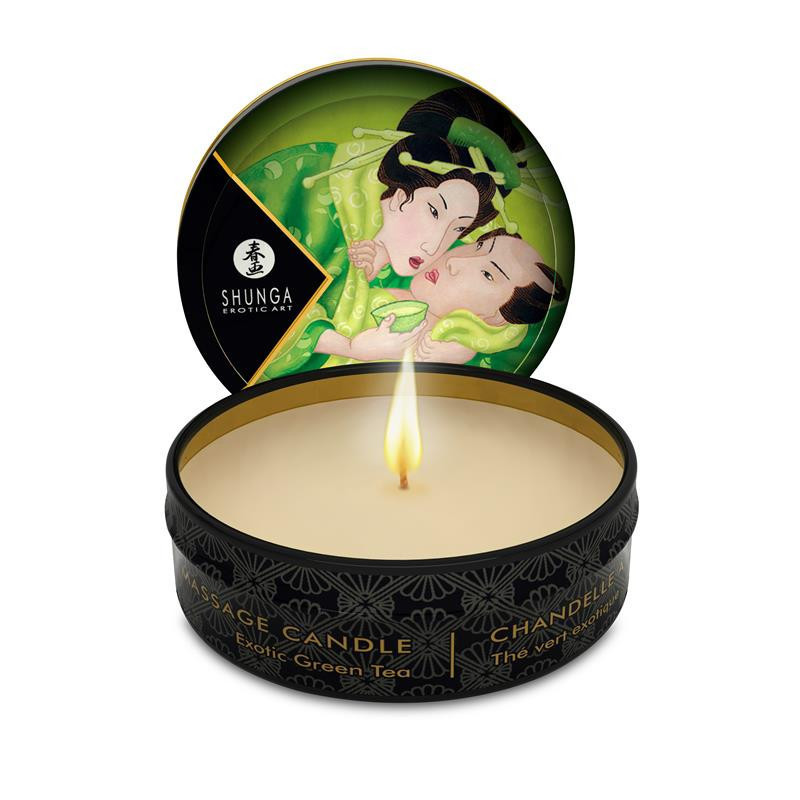 Shunga - Hierontakynttilä - Green Tea
