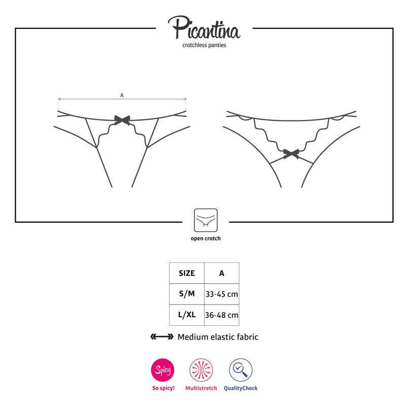 Avatud stringid Obsessive - Picantina - S/M
