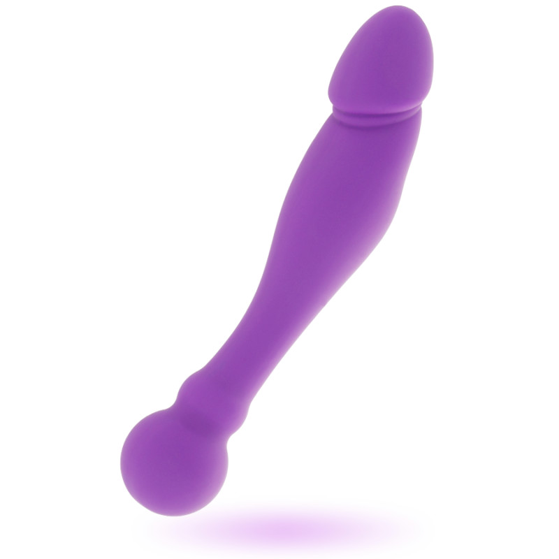 Силиконовый Вибратор Intense - Rick Dual - Purple