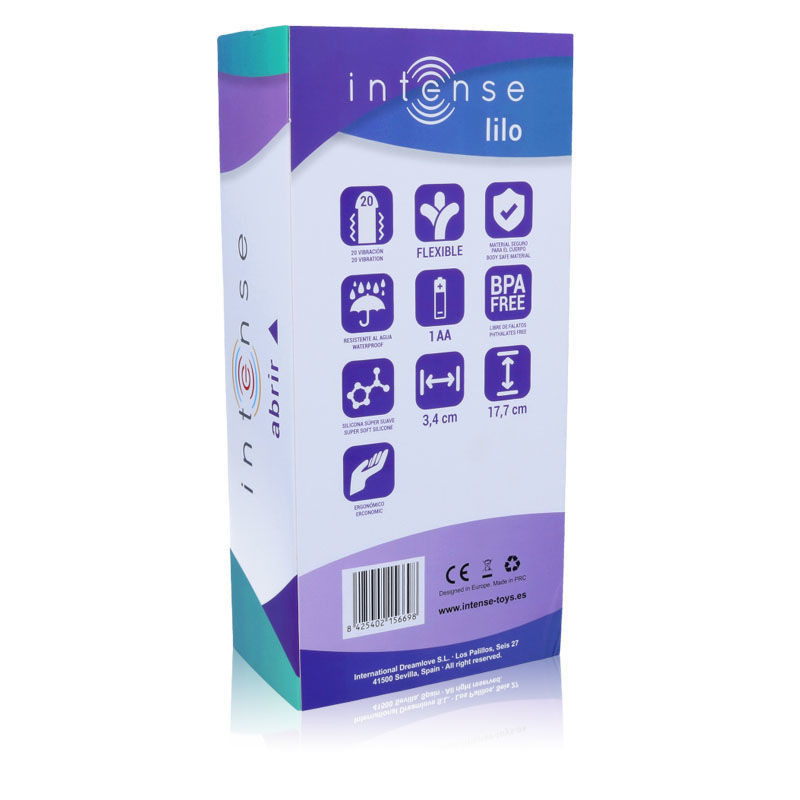 Силиконовый Вибратор Intense - Purple