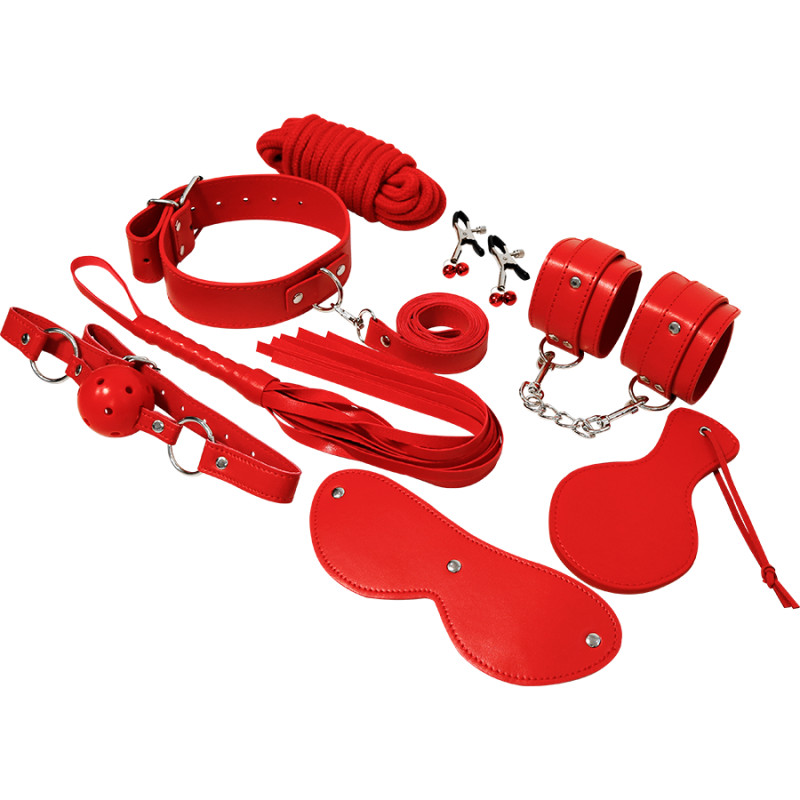 Experience BDSM Fetish Kit Red Series