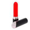 Huulipuna Vibraattori  - Black / Red