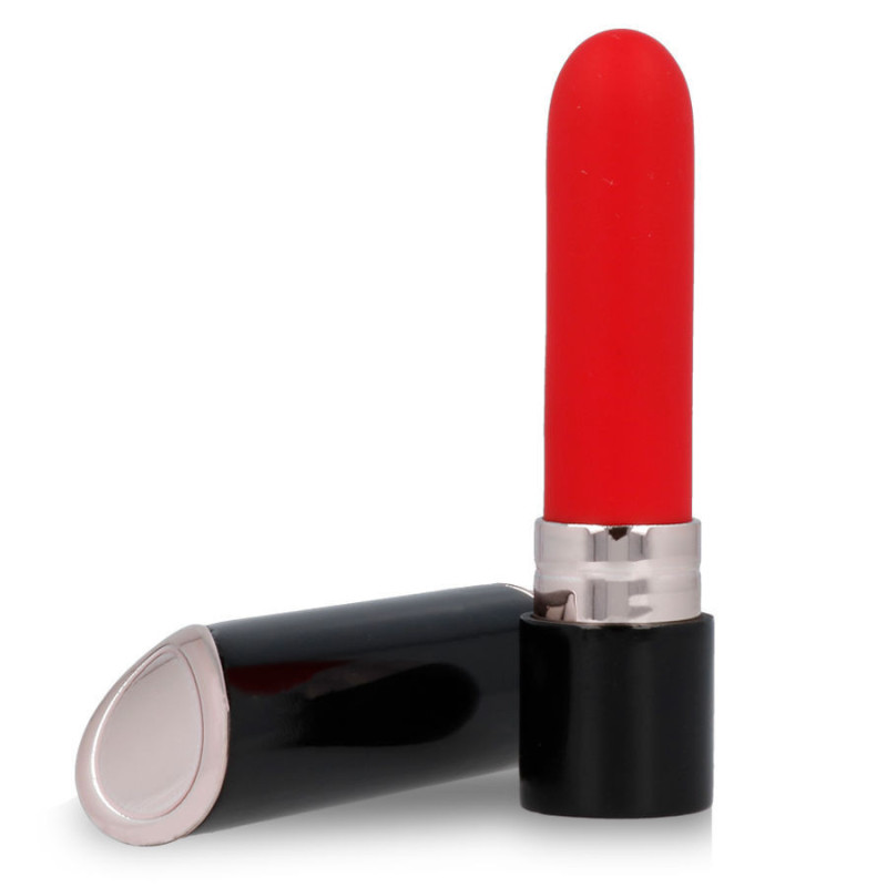 Huulepulga Vibraator  - Black / Red