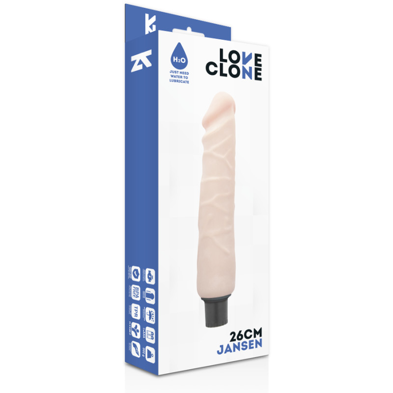 Realistic Vibrator - Jansen - Self Lubrication