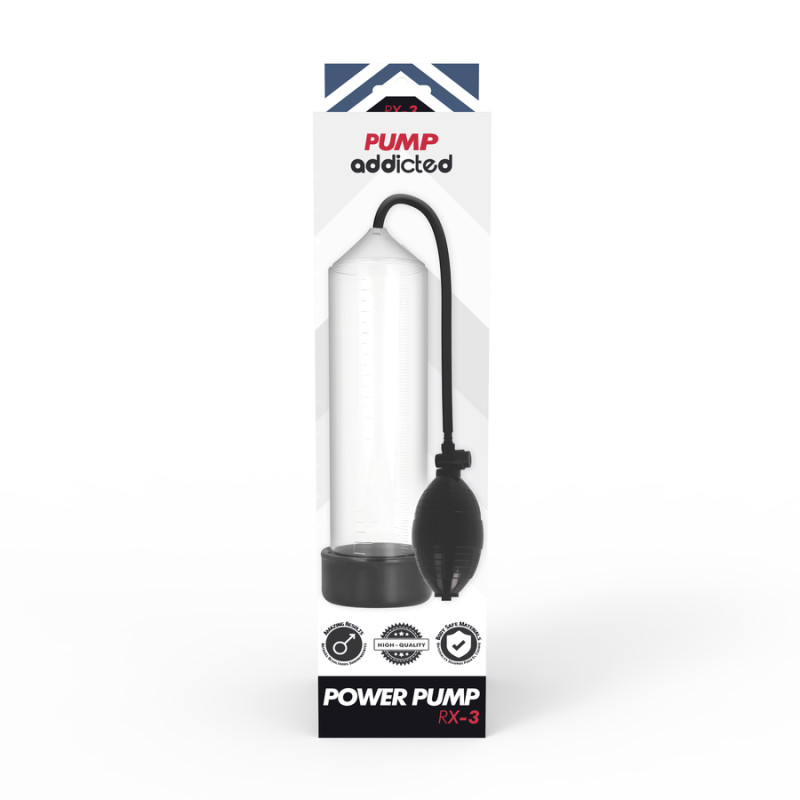 Penispumppu - Rx3 - Transparent