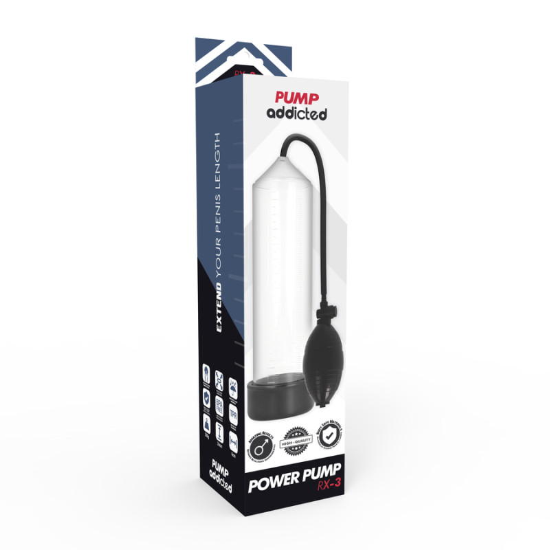 Peenisepump - Rx3 - Transparent