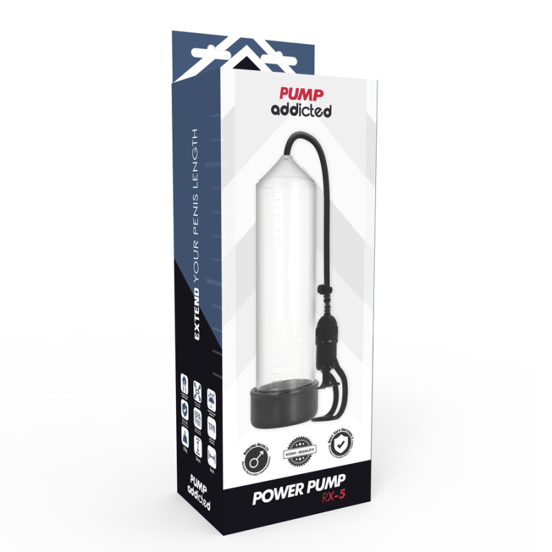 Penis Pump - Rx5 - Transparent